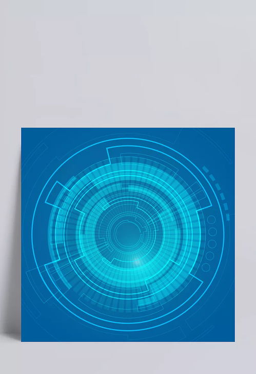 蓝色圆形电子科技背景矢量素材 蓝色背景,圆环背景,科技圆环,电子科技,数码科技,圆形线条,科技元素,梦幻科技背景,底纹背景,矢量素材 我还没 死